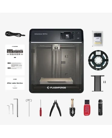 Flashforge Adventurer 5M Pro: High-Speed 3D Printer with 280°C Nozzle - 5