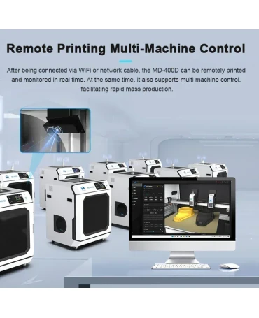 Mingda MD-400D: High-Temperature IDEX 3D Printer with Large Build Volume - 10