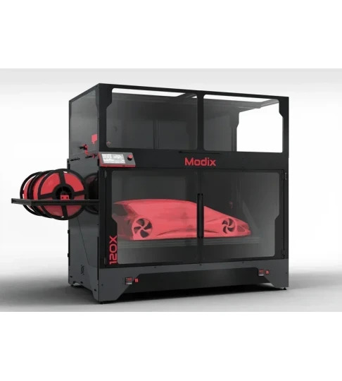 Modix Big-120X V4 3D Printer: Large Build Area and Modular Design