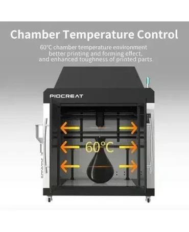 Piocreat G12 Pellet 3D Printer: Industrial FGF 3D Printing Machine with Large Build Volume - 2