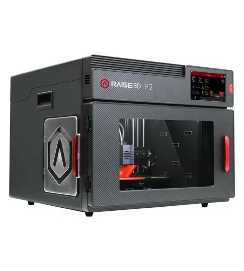 Raise3D E2 Desktop 3D Printer with Independent Dual Extruders (IDEX) and Auto Bed Leveling