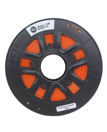 CCTREE 1.75mm Transparent Orange PLA filament - 1kg - 3