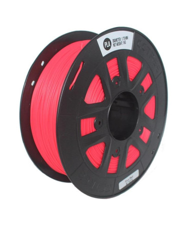 CCTREE 1.75mm Fluorescent Red PLA filament - 1kg - 4