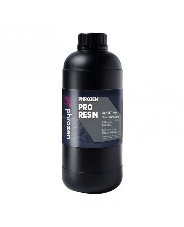 Phrozen Pro Series Resina Lavable con Agua Modelo Gris 1KG