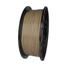 Push Plastic Flat Dark Earth PLA Filament Spool - 3 / 10 / 25 kg