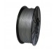 Push Plastic Silver Metallic ABS Filament Spool - 3 / 10 / 25 kg