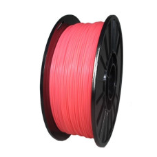 Push Plastic Fluorescent Pink PLA Filament Spool - 3 / 10 / 25 kg