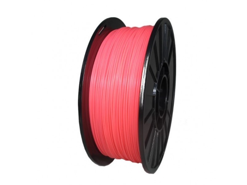 Push Plastic Fluorescent Pink PLA Filament Spool - 3 / 10 / 25 kg: Buy or  Lease at Top3DShop