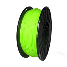 Push Plastic Fluorescent Green PLA Filament Spool - 3 / 10 / 25 kg