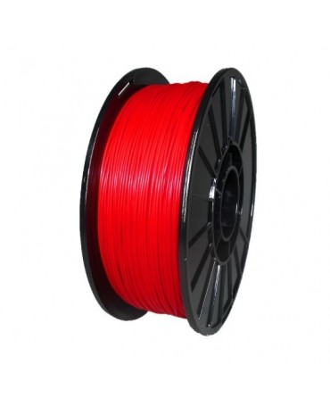 Push Plastic Translucent Red PETG Filament Spool - 3 / 10 / 25 kg