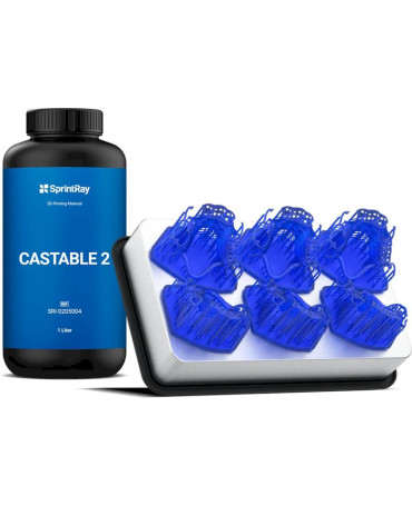 SprintRay Castable 2 Resin Blue - 1L - 2