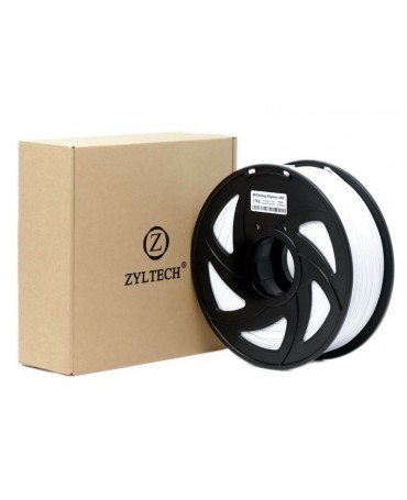 Zyltech 1.75mm White ABS Filament - 1kg