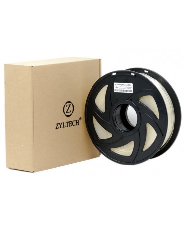 Zyltech Clear/Natural PLA 3D Printer Filament 1.75mm - 1 kg