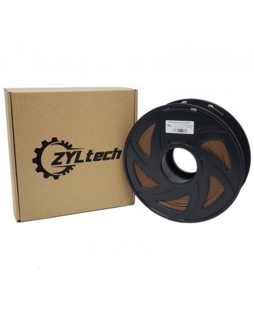 Zyltech Cocoa Brown PLA 3D Printer Filament 1.75mm - 1 kg
