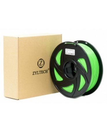 Zyltech Green PLA 3D Printer Filament 1.75mm - 1 kg