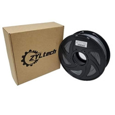 Zyltech Matte Black PLA 3D Printer Filament 1.75mm - 1 kg