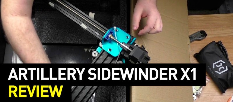 Artillery Sidewinder X1: Built for show! 