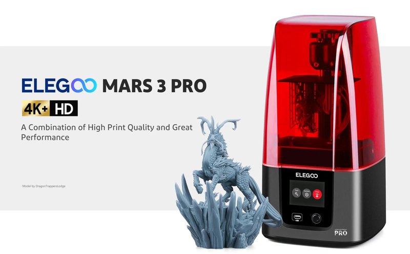 ELEGOO Mars Series Update: Mars 3 Pro 3D Printer Review