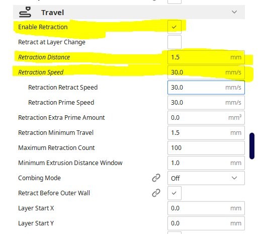 Cura extrusion rate too high