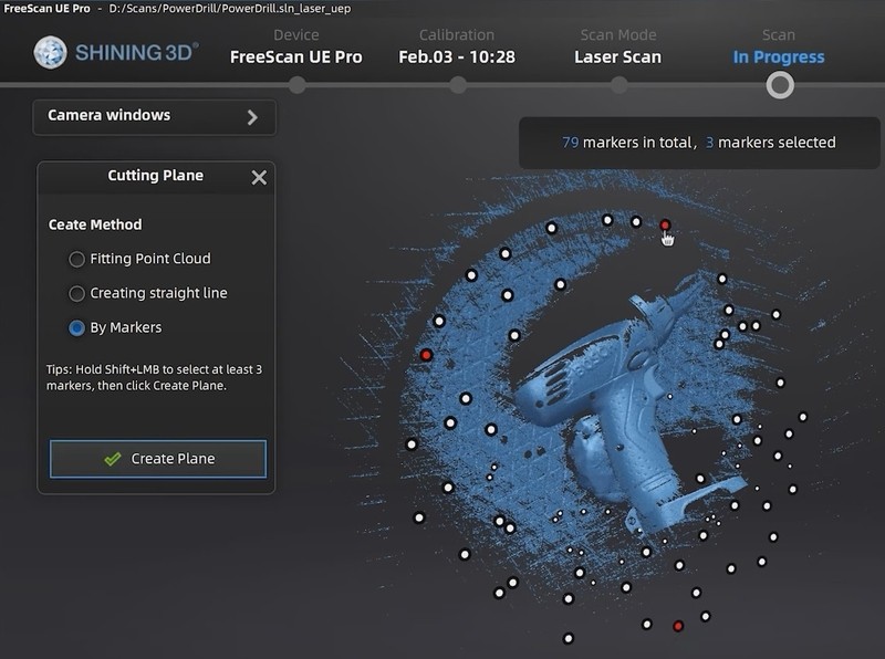 FreeScan UE 3D Scanner, 3Ding