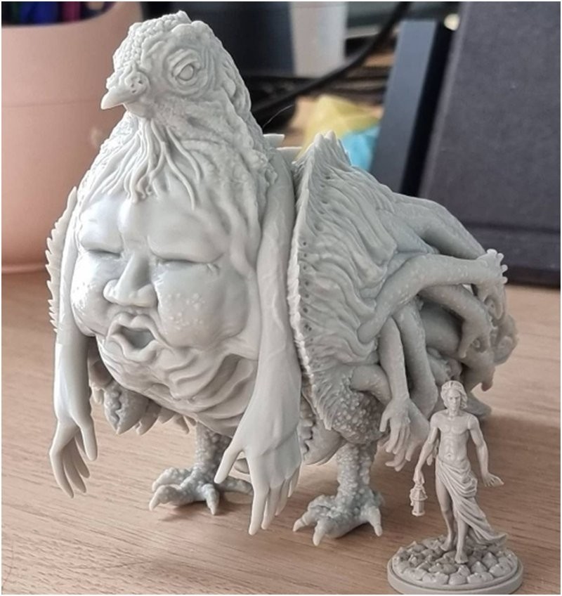 Stone Monster - 3D Model by Phazan