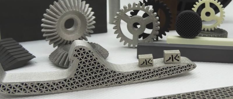 a different model printed on the 3DCeram Raptor
