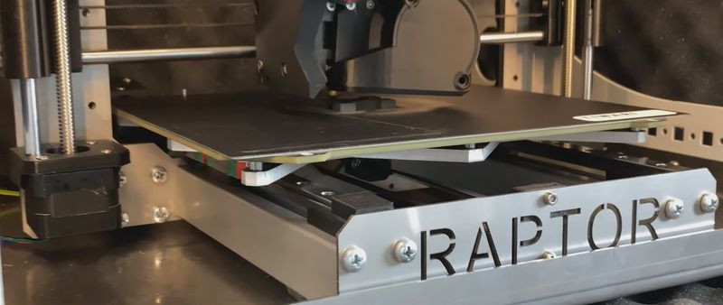 a print quality on the 3DCeram Raptor