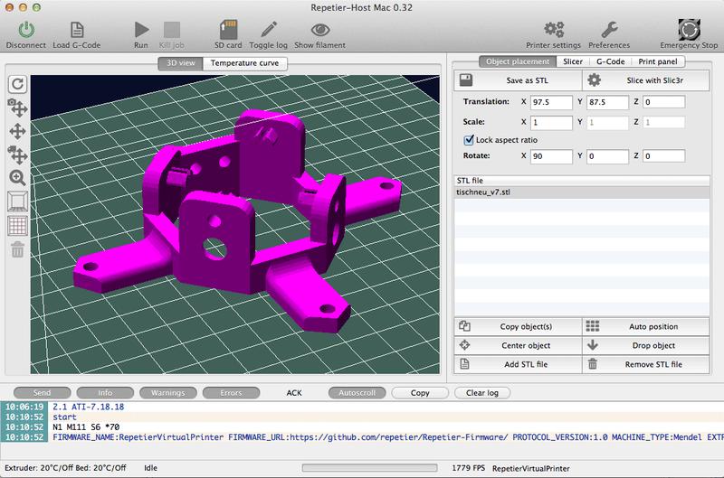 The printer software works with the most common 3D models. The company recommends slicing your print files via Repetier-Host or Cura, which are available for Windows, Mac, and Linux as well.