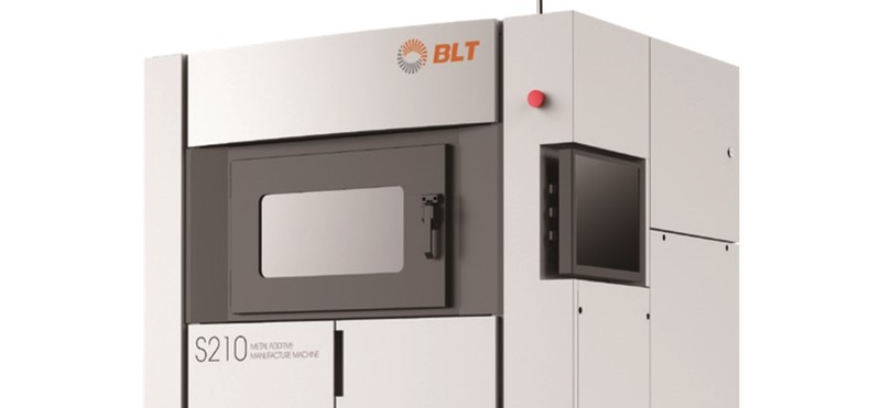 a printer controls on the BLT-S210 3D printer