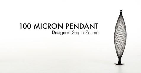 Sergio Zenere has used the Plus version to produce this custom-made, parametric, intricate pendant. 