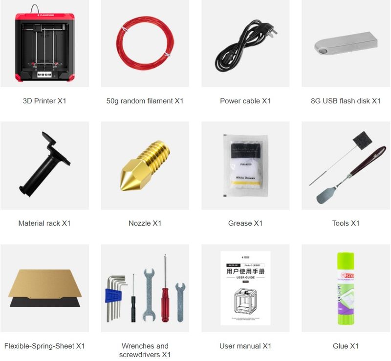 Flashforge Finder 3 3D printer kit