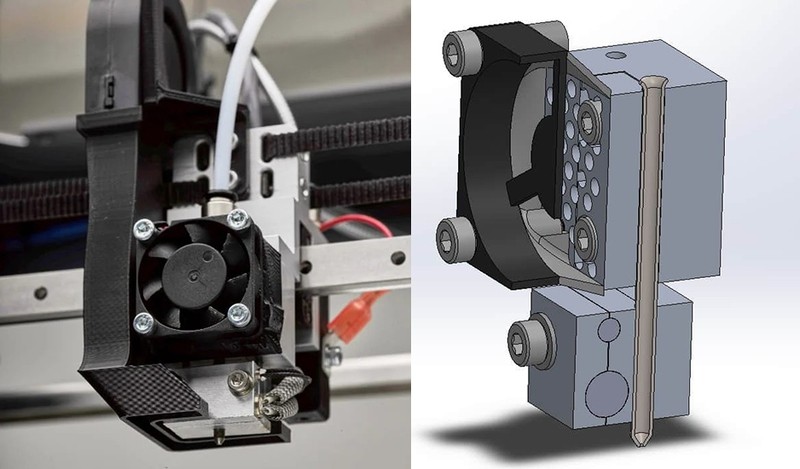 a upgrated motion control components on the Fusion3 Edge 3D Printer