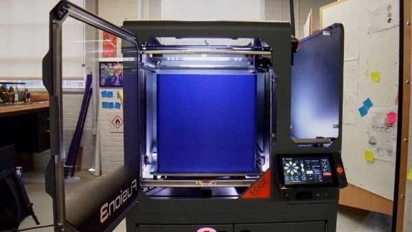a build volume on the Fusion3 Edge 3D Printer
