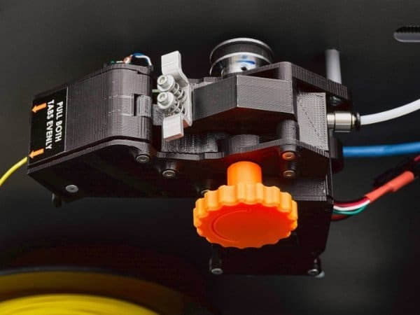 a Anvil printhead system on the Fusion3 Edge 3D Printer