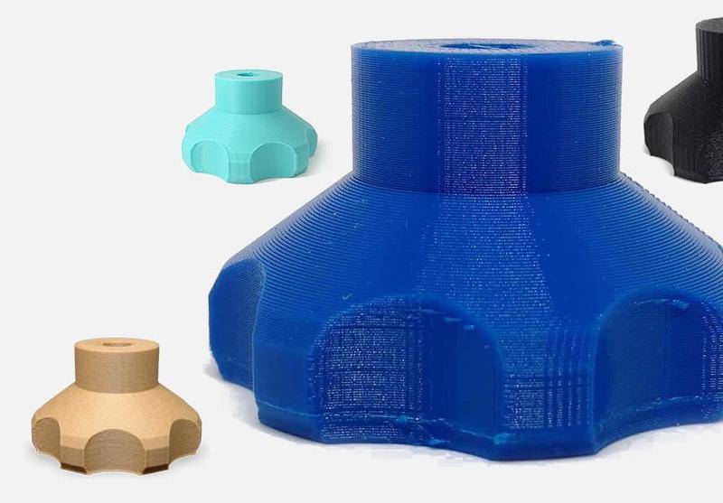 The Fusion 3 F410 prints with open- source 1.75 mm filaments, providing you with a large choice of material options.