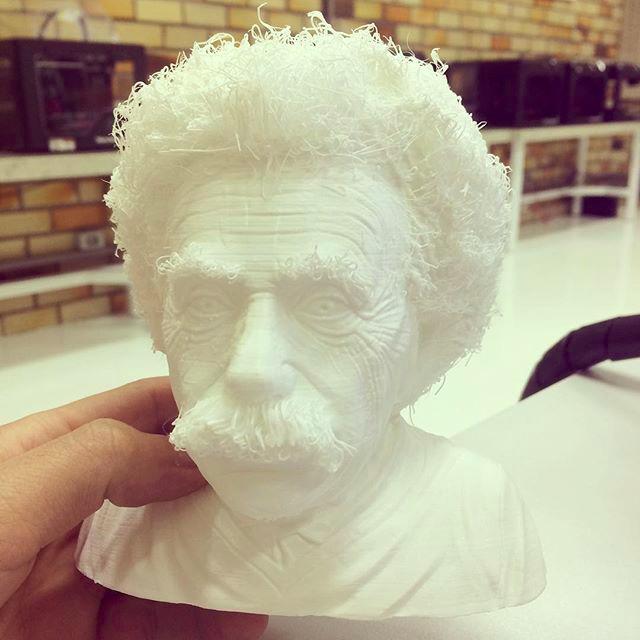 3d model Albert Einstein