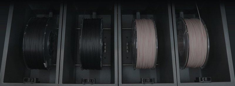 a different colour dilament use on the Raise3D RMF500 3D Printer