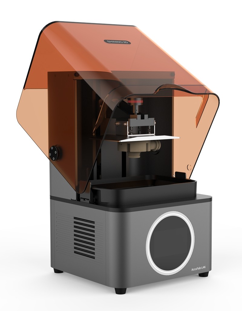 a different materials use on the AccuFab-L4K 3D printer