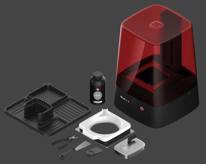 What’s in the box 3d printer sprintray moonray