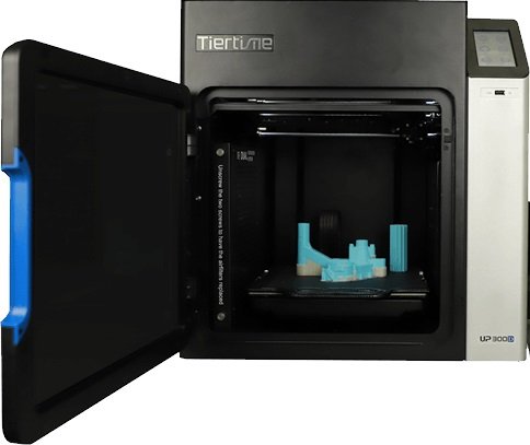 un volumen de construcción en la impresora 3D Tiertime UP300D