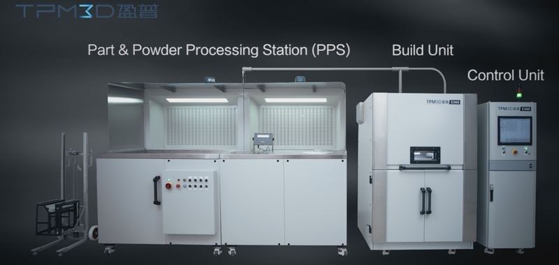 TPM3D Parts & Powder Processing Station (PPS)