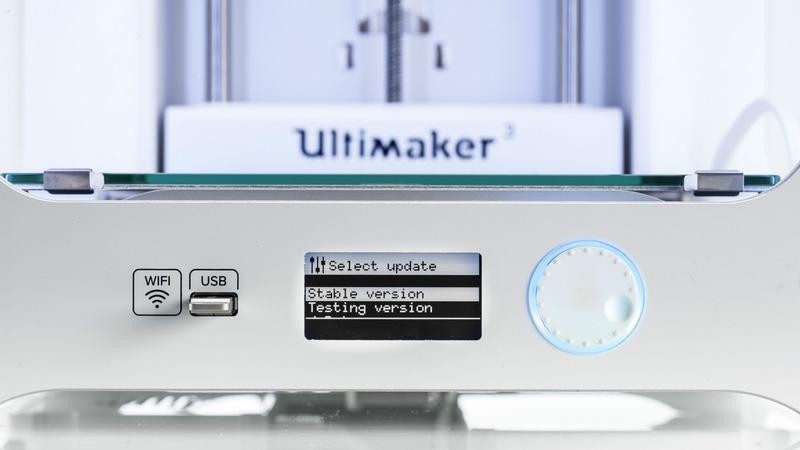 3d printed controls ultimaker 3