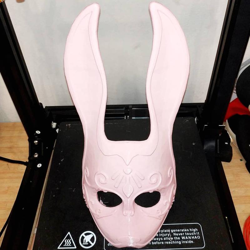 The build area of 11.8 x 11.8 x 15.7 inches (300 x 300 x 400 mm) lets you print just about anything, even a 34cm Bioshock Splicer mask for Halloween.