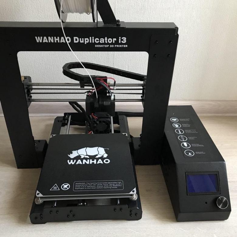 The Wanhao Duplicator i3 v2.1 has a heated print bed with BuildTak surface, which makes it suitable for printing with ABS-type materials.