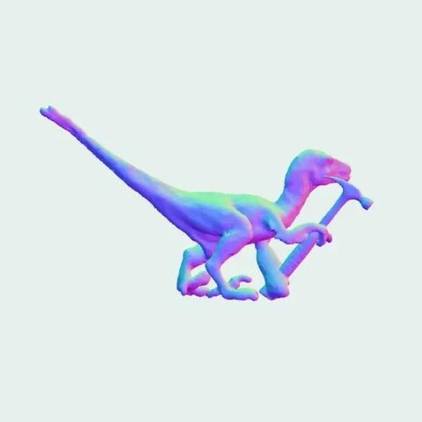 3d scan dinosaur