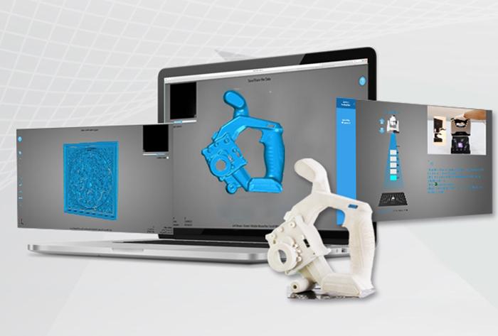The user-friendly, proprietary software, EinScan, allows for one-click, easy operation offering a wide range of alignment options. It delivers professional scan results and outputs compatible with most of the popular CAD and 3D printing software.