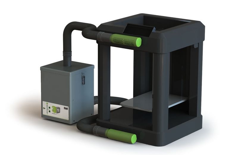 A general view on the BOFA 3D PrintPRO 3 fume extraction system.