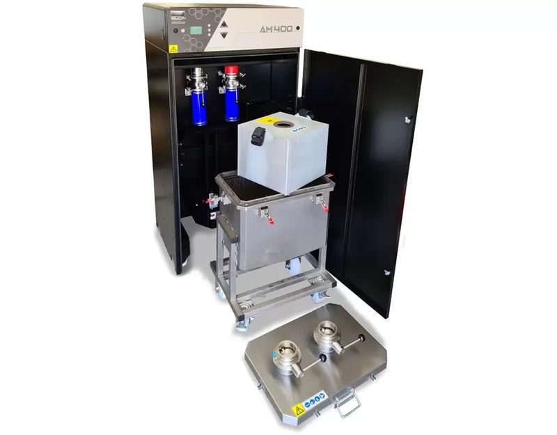 A general view on the BOFA AM 400 fume extraction system.