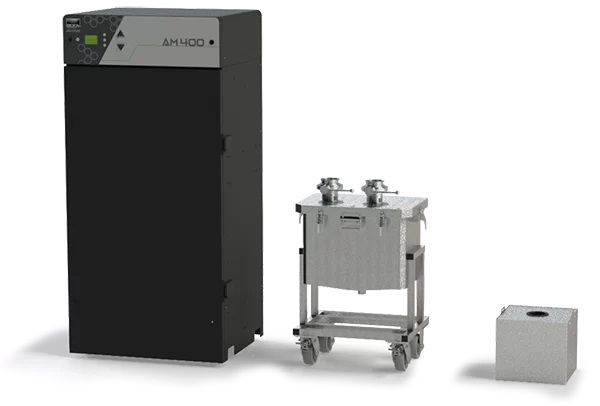 The supply package for the BOFA AM 400 fume extraction system.