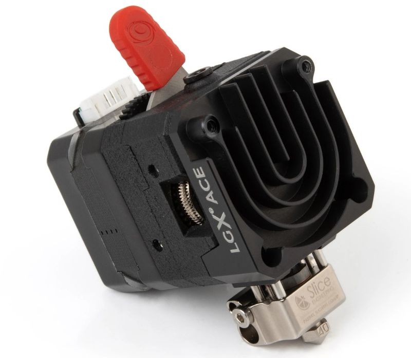 The LGX ACE add-on for the Bondtech LGX extruder.
